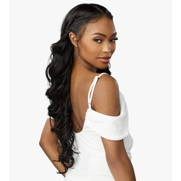 Sensationnel Bare Lace Synthetic Extra Transparent Luxe Glueless Lace Front Wig - 13X6 UNIT 13 - Image 5