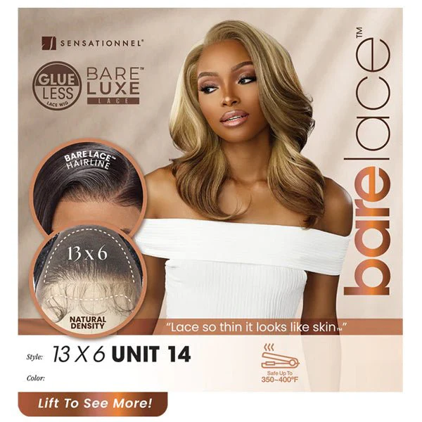 Sensationnel Bare Lace Synthetic Extra Transparent Luxe Glueless Lace Front Wig - 13X6 UNIT 14 - Image 7