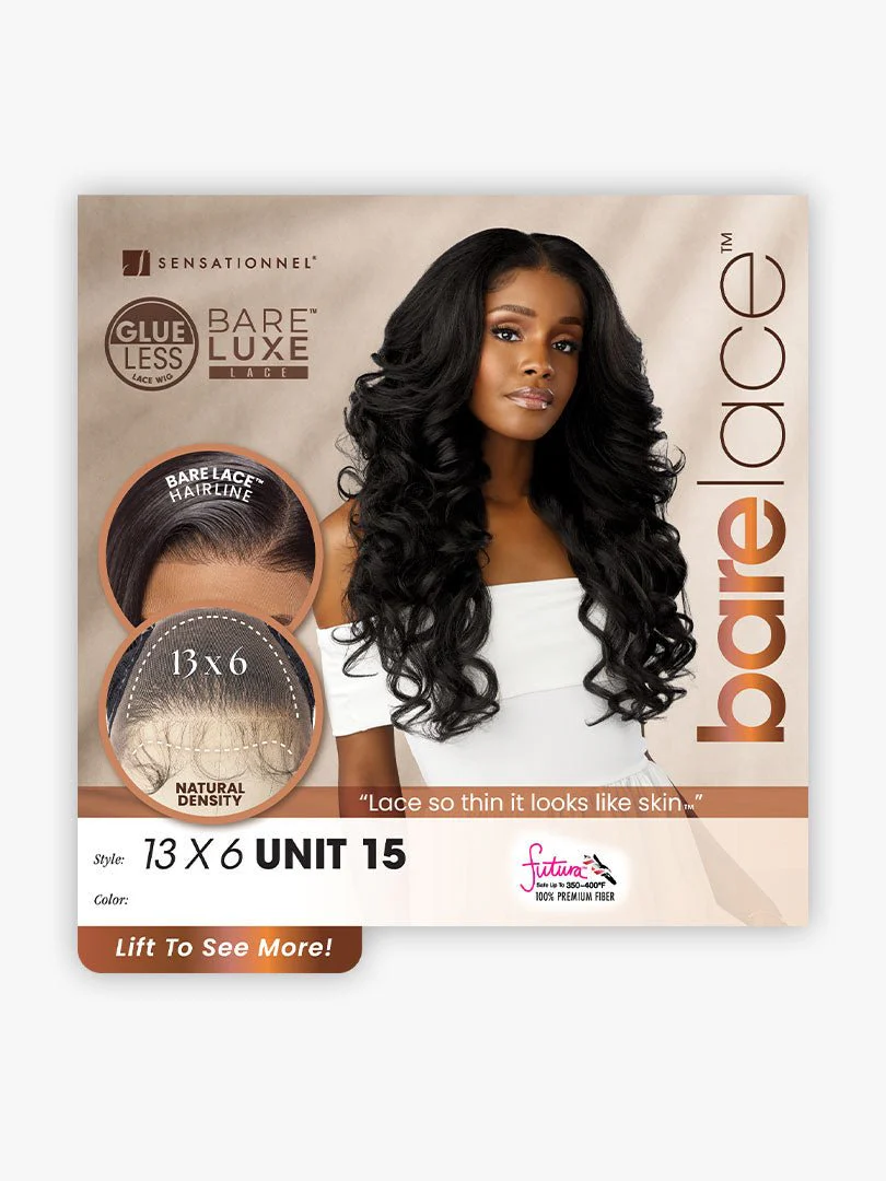 Sensationnel Bare Lace Synthetic Extra Transparent Luxe Glueless Lace Front Wig - 13X6 UNIT 15 - Image 8