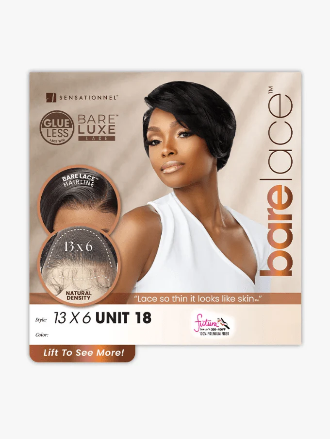 Sensationnel Bare Lace Synthetic Extra Transparent Luxe Glueless Lace Front Wig - 13X6 UNIT 18 - Image 7