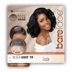 Sensationnel Bare Lace Synthetic Extra Transparent Luxe Glueless Lace Front Wig - 13X6 UNIT 19 - Image 5