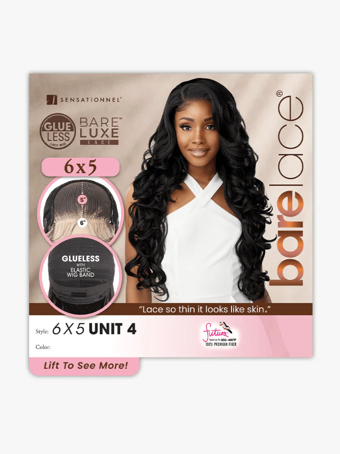 Sensationnel Bare Lace Synthetic Extra Transparent Luxe Glueless Lace Front Wig - 6x5 UNIT 4 - Image 6