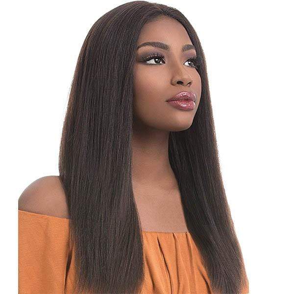 Sensationnel Bare & Natural 100% Brazilian Virgin Remi Human Hair Full Hand-Tied Swiss Lace Wig - STRAIGHT 22" - Image 3