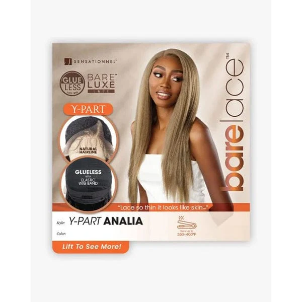 Sensationnel Barelace Synthetic Luxe Glueless Lace Front Wig - Y-PART ANALIA - Image 6