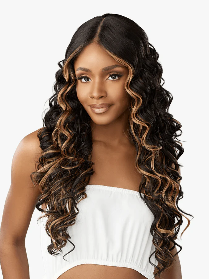 Sensationnel Barelace Synthetic Luxe Glueless Lace Front Wig - Y-PART KORIE - Image 2