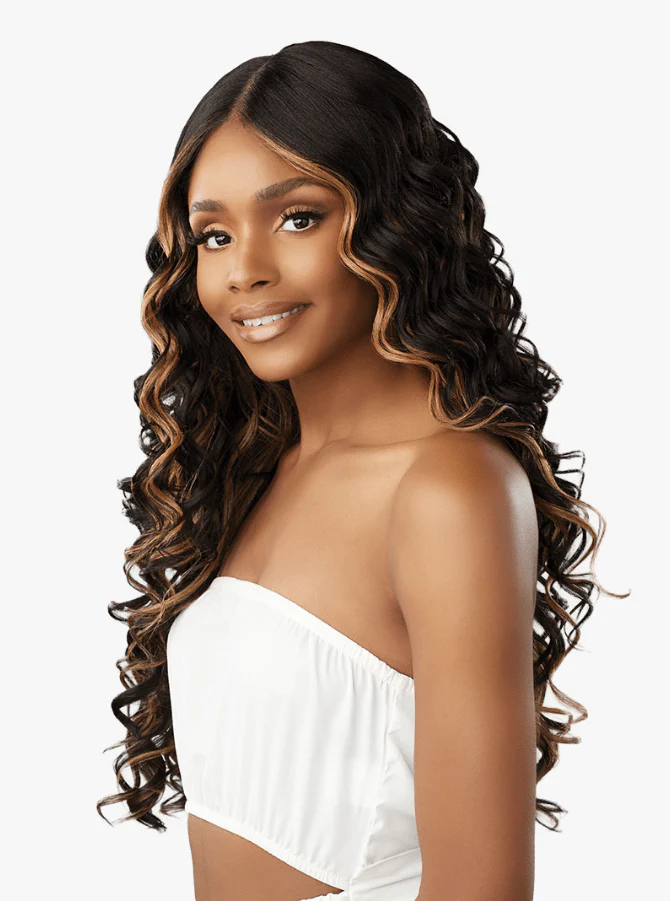 Sensationnel Barelace Synthetic Luxe Glueless Lace Front Wig - Y-PART KORIE - Image 4