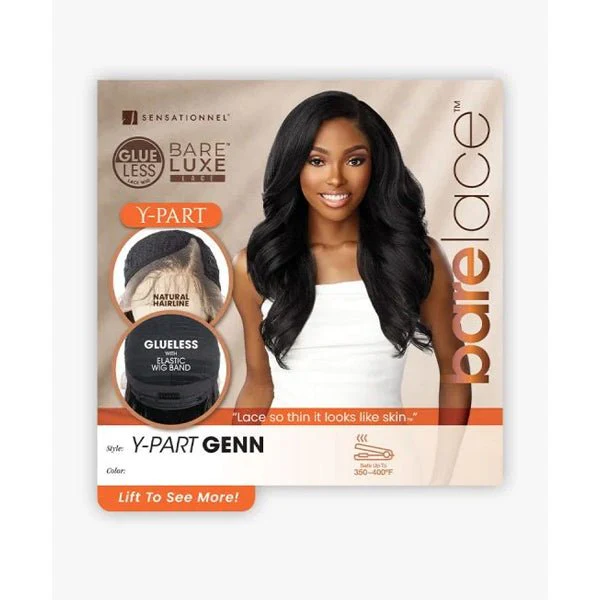 Sensationnel Barelace Synthetic Luxe Glueless Lace Front Wig - Y-PART GENN - Image 5
