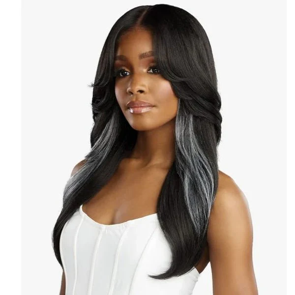 Sensationnel Barelace Synthetic Luxe Glueless Lace Front Wig - Y-PART HAZE - Image 2