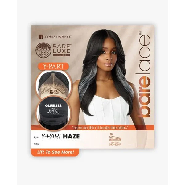 Sensationnel Barelace Synthetic Luxe Glueless Lace Front Wig - Y-PART HAZE - Image 5