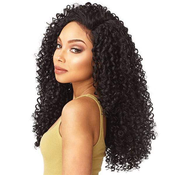 Sensationnel Boutique Bundle Stocking Cap Quality Custom Lace Wig - 6 PART KINKY CURLY - Image 3