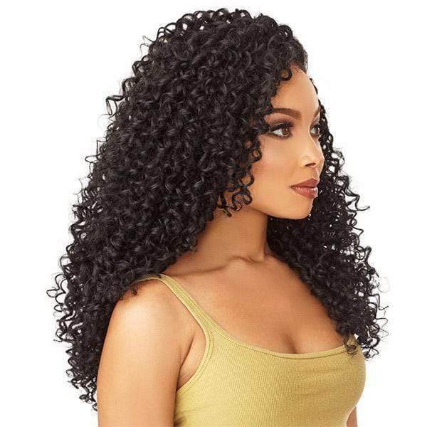 Sensationnel Boutique Bundle Stocking Cap Quality Custom Lace Wig - 6 PART KINKY CURLY - Image 4