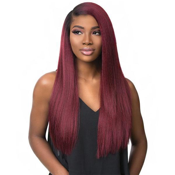 Sensationnel 3Way Free Part Lace Front Wig - BOUTIQUE KINKY STRAIGHT - Image 2