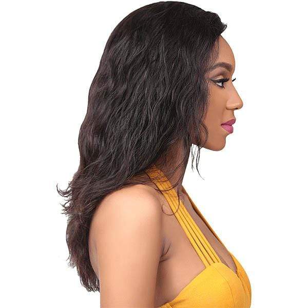 Sensationnel Bare & Natural 100% Brazilian Virgin Remi Human Hair Full Hand-Tied Swiss Lace Wig - BODY WAVE 22" - Image 2