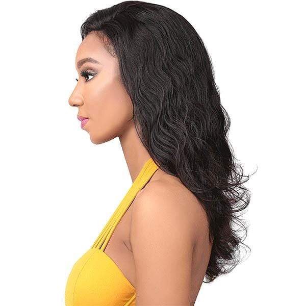 Sensationnel Bare & Natural 100% Brazilian Virgin Remi Human Hair Full Hand-Tied Swiss Lace Wig - BODY WAVE 22" - Image 3