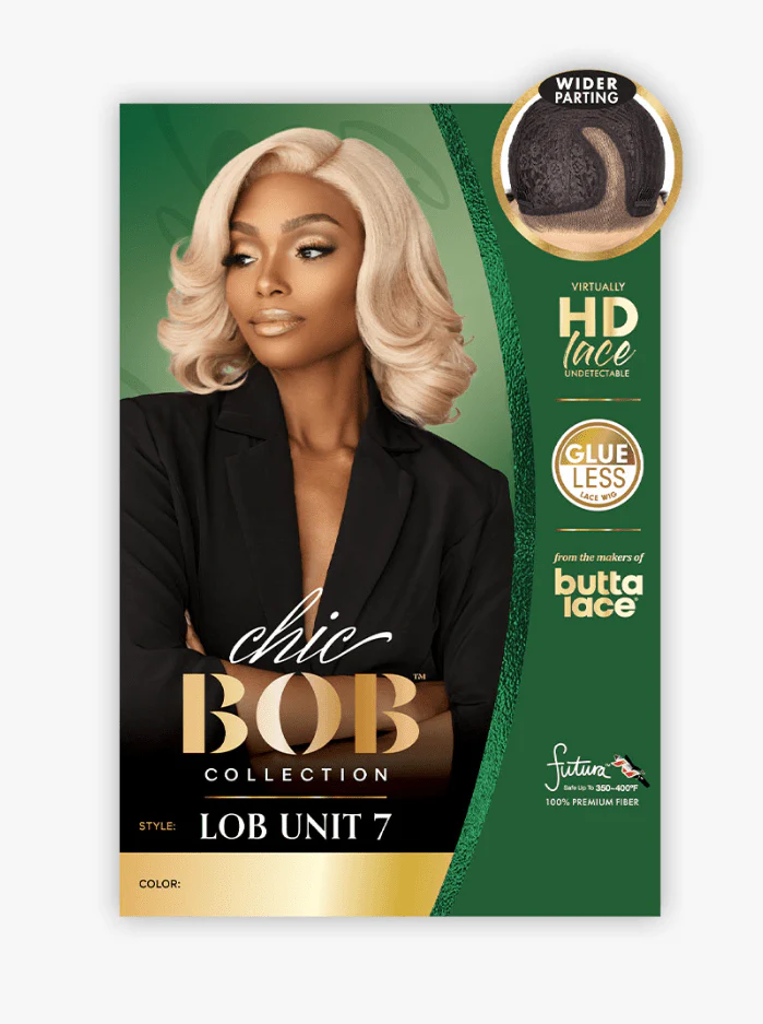 Sensationnel Butta Chic Bob 5" Deep Glueless HD Lace Front Wig - LOB UNIT 7 - Image 8