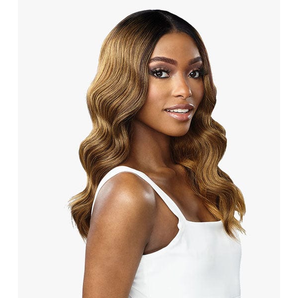 Sensationnel Butta Human Hair Blend Lace Front Wig - BEACH WAVE 20" - Image 2