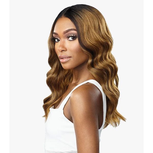 Sensationnel Butta Human Hair Blend Lace Front Wig - BEACH WAVE 20" - Image 3