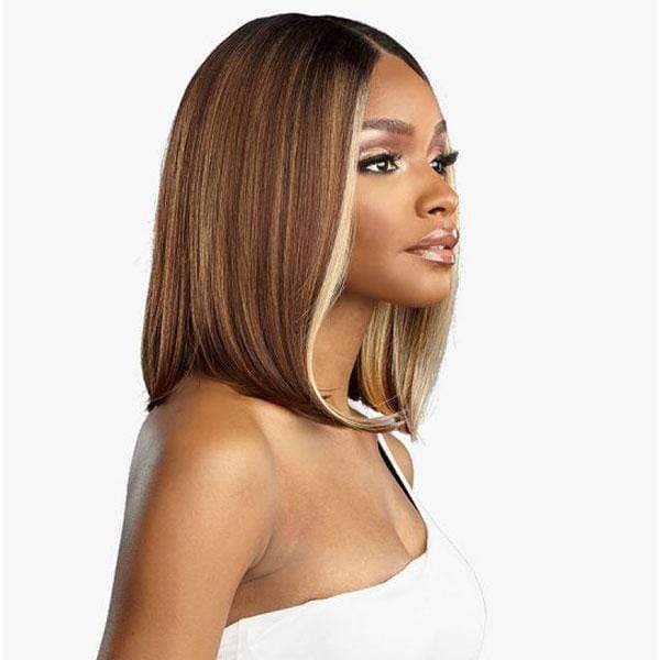 Sensationnel Butta Human Hair Blend Lace Front Wig - BOB 12" - Image 2