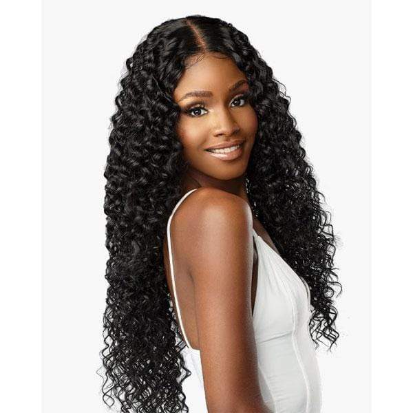 Sensationnel Butta Human Hair Blend Lace Front Wig - BOHEMIAN 28" - Clearance - Image 3