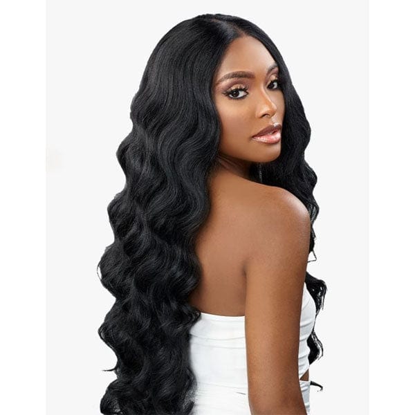 Sensationnel Butta Human Hair Blend Lace Front Wig - CURLY BODY 26" - Image 3