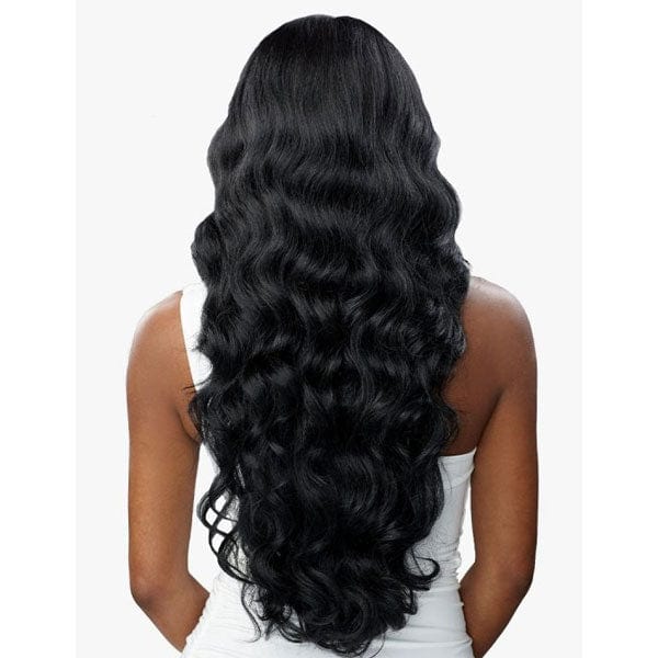 Sensationnel Butta Human Hair Blend Lace Front Wig - CURLY BODY 26" - Image 4