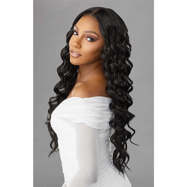 Sensationnel Butta Human Hair Blend Lace Front Wig - DEEP TWIST 26" - Image 2