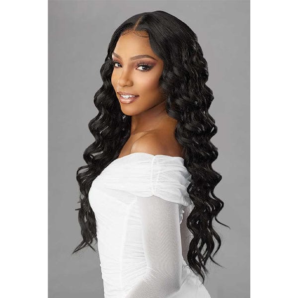 Sensationnel Butta Human Hair Blend Lace Front Wig - DEEP TWIST 26" - Image 3