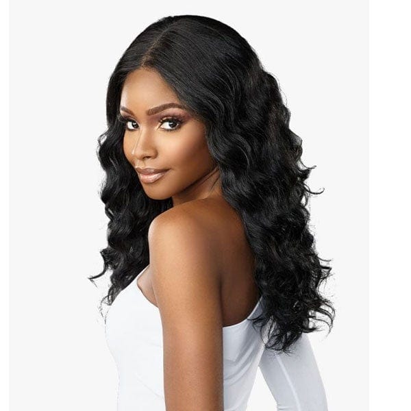 Sensationnel Butta Human Hair Blend Lace Front Wig - DEEP WAVE 20" - Image 2