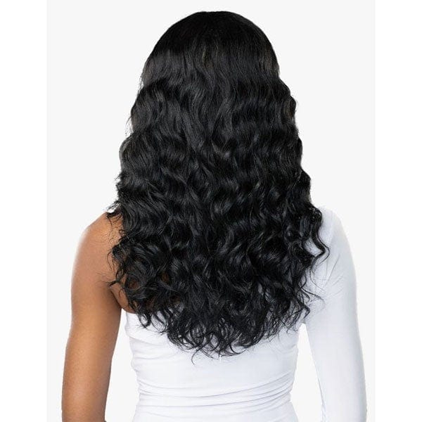 Sensationnel Butta Human Hair Blend Lace Front Wig - DEEP WAVE 20" - Image 4