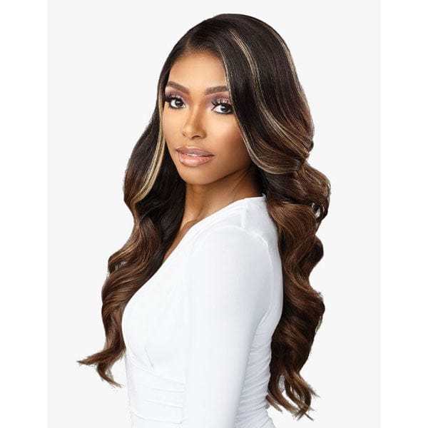Sensationnel Butta Human Hair Blend Lace Front Wig - GLAM WAVE 24" - Image 3