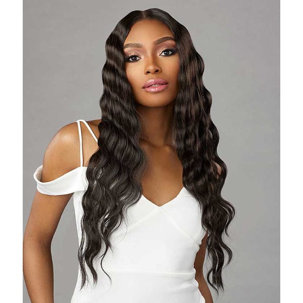 Sensationnel Butta Human Hair Blend Lace Front Wig - LOOSE CRIMP 28" - Image 2