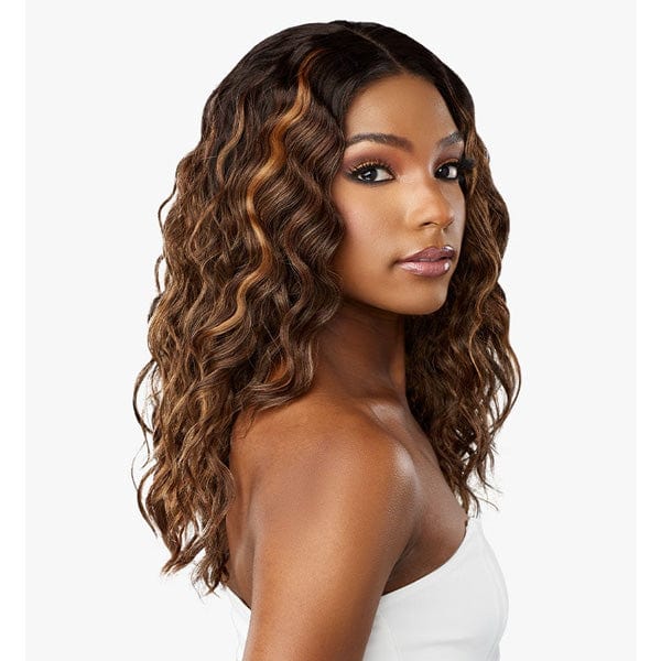 Sensationnel Butta Human Hair Blend Lace Front Wig - LOOSE CURLY 18" - Image 2