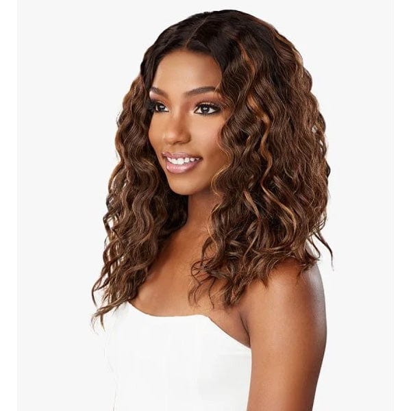 Sensationnel Butta Human Hair Blend Lace Front Wig - LOOSE CURLY 18" - Image 3