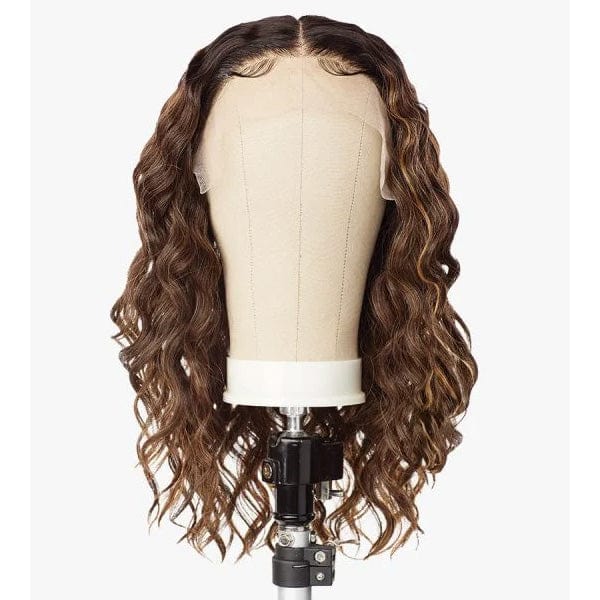 Sensationnel Butta Human Hair Blend Lace Front Wig - LOOSE CURLY 18" - Image 5