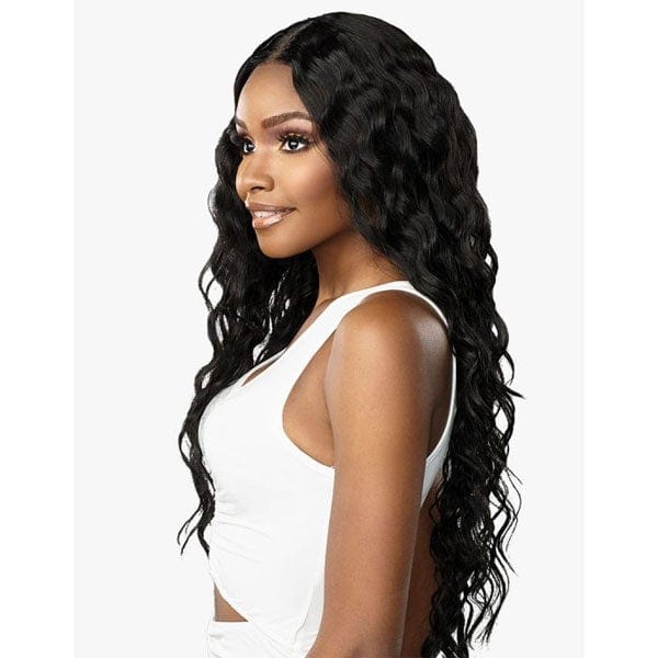 Sensationnel Butta Human Hair Blend Lace Front Wig - LOOSE CURLY 32" - Image 3