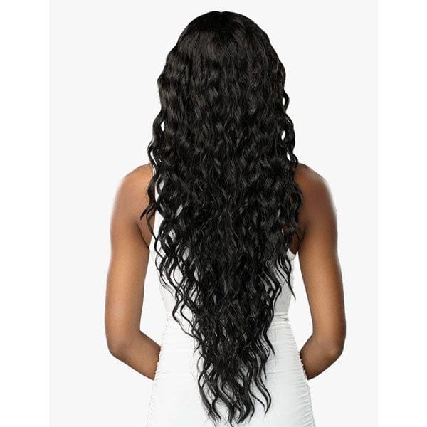 Sensationnel Butta Human Hair Blend Lace Front Wig - LOOSE CURLY 32" - Image 4