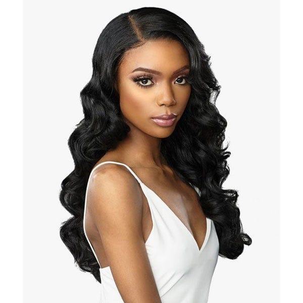 Sensationnel Butta Human Hair Blend Lace Front Wig - LOOSE DEEP 24" - Image 3