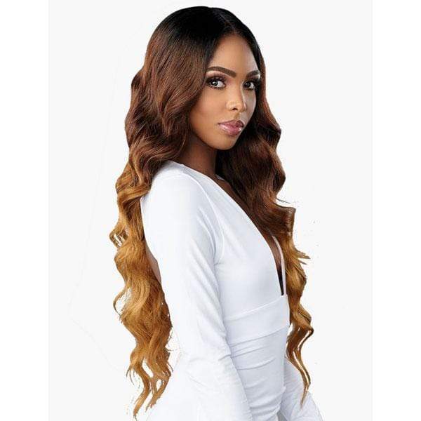 Sensationnel Butta Human Hair Blend Lace Front Wig - OCEAN WAVE 30" - Image 2