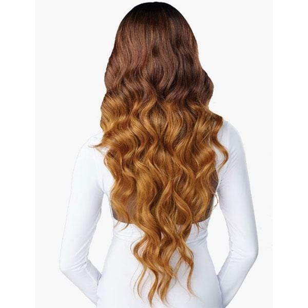 Sensationnel Butta Human Hair Blend Lace Front Wig - OCEAN WAVE 30" - Image 4