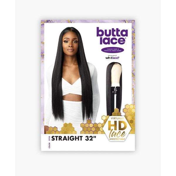 Sensationnel Butta Human Hair Blend Lace Front Wig - STRAIGHT 32" - Image 5