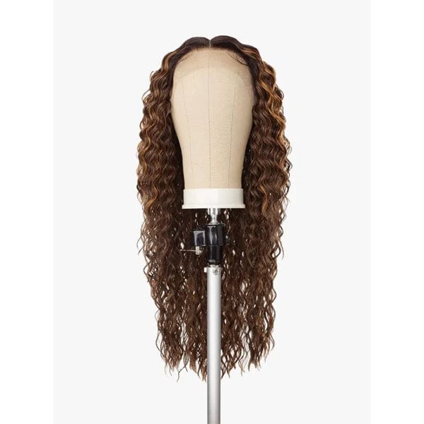 Sensationnel Butta Human Hair Blend Lace Front Wig - WATER DEEP 28" - Image 7