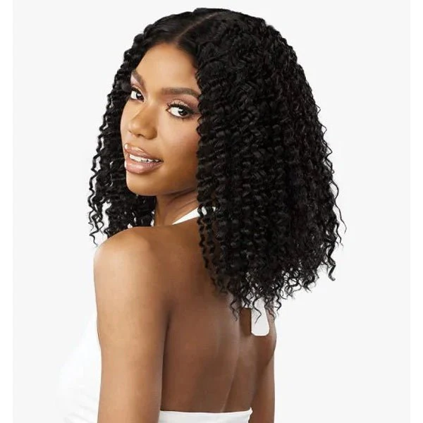 Sensationnel Butta Human Hair Blend Wet & Wavy Lace Front Wig - WATER WAVE 12" - Image 3