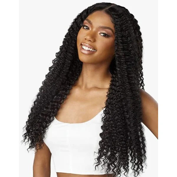 Sensationnel Butta Human Hair Blend Wet & Wavy Lace Front Wig - WATER WAVE 26" - Image 3