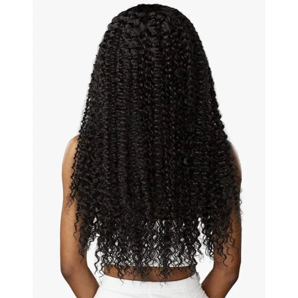 Sensationnel Butta Human Hair Blend Wet & Wavy Lace Front Wig - WATER WAVE 26" - Image 4