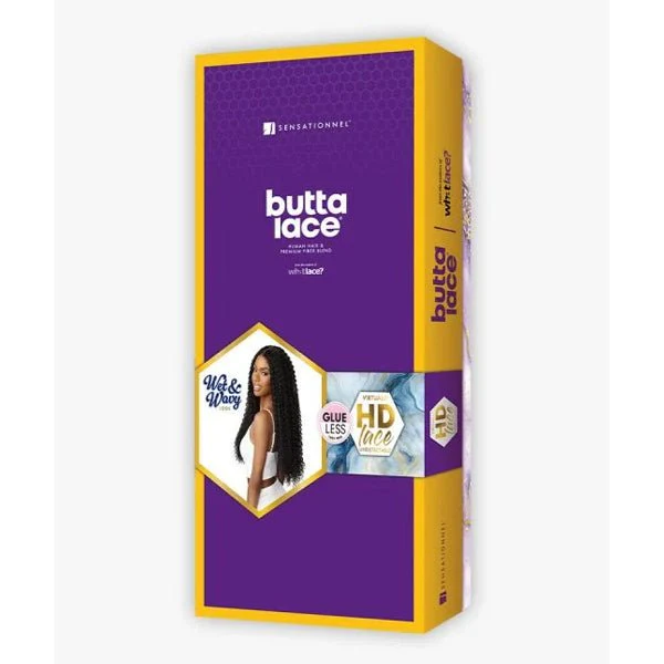 Sensationnel Butta Human Hair Blend Wet & Wavy Lace Front Wig - WATER WAVE 26" - Image 6