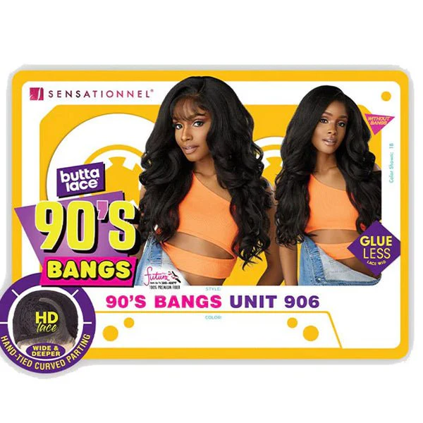 Sensationnel Butta Lace Glueless HD Lace Front Wig - 90's BANGS UNIT 906 - Image 5