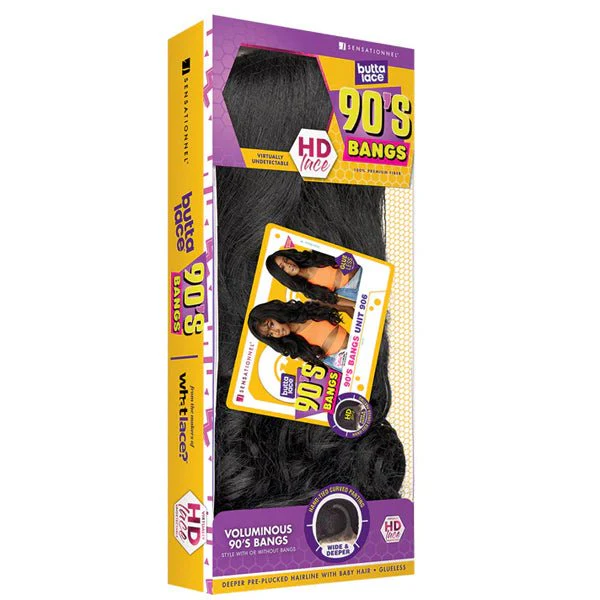 Sensationnel Butta Lace Glueless HD Lace Front Wig - 90's BANGS UNIT 906 - Image 6