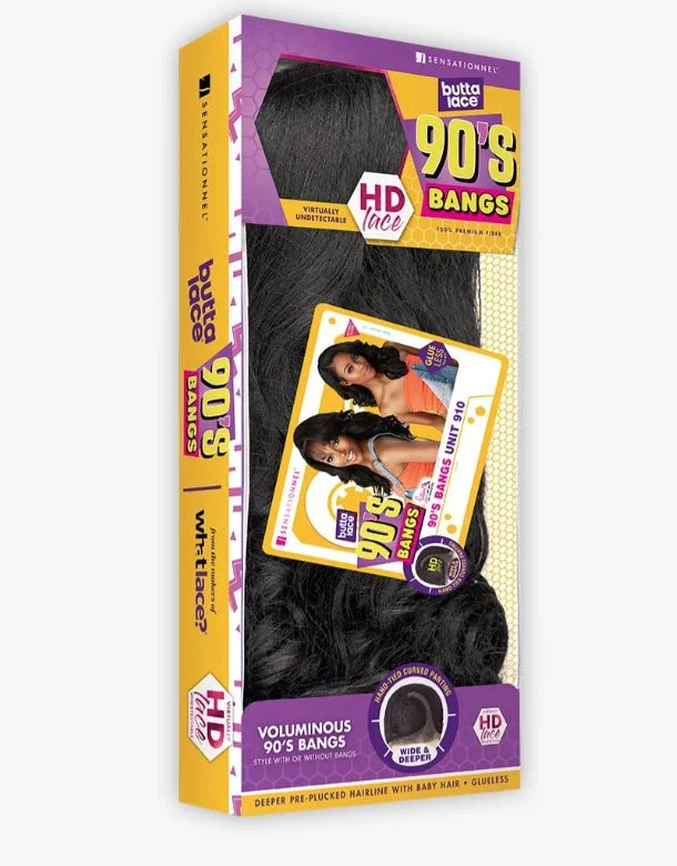 Sensationnel Butta Lace Glueless HD Lace Front Wig - 90's BANGS UNIT 910 - Image 8