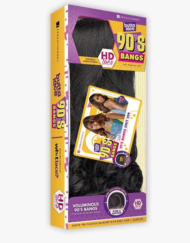 Sensationnel Butta Lace Glueless HD Lace Front Wig - 90's BANGS UNIT 908 - Image 8