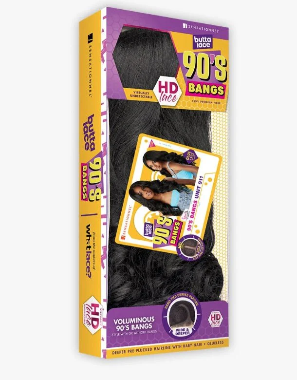 Sensationnel Butta Lace Glueless HD Lace Front Wig - 90's BANGS UNIT 911 - Image 9